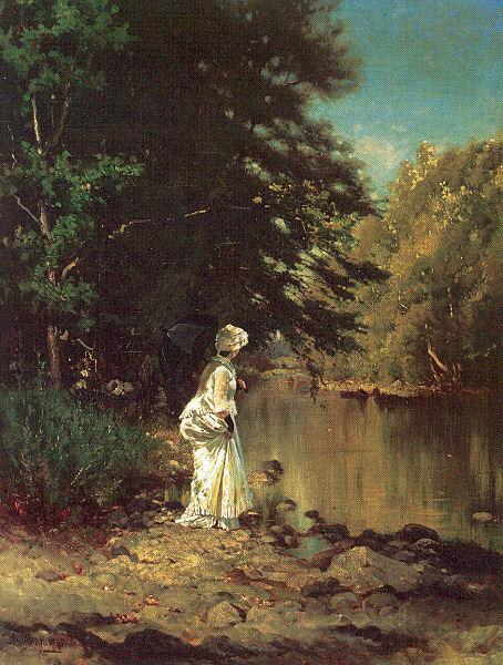 Parton, Ernest Anna Parton France oil painting art